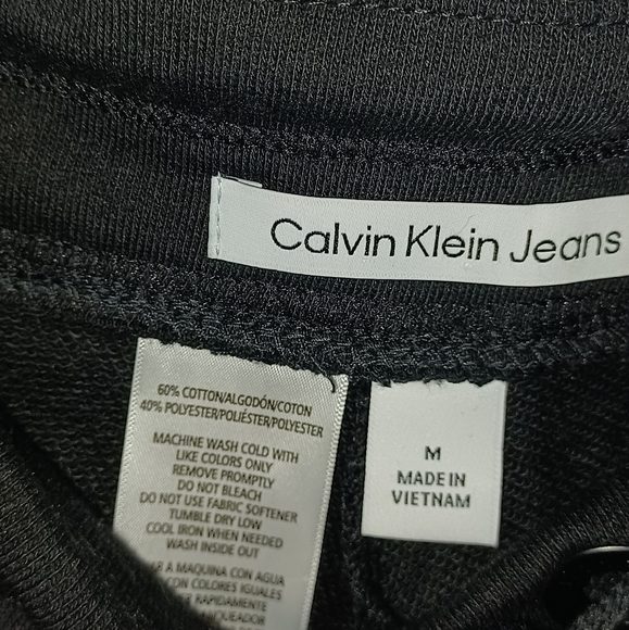 CALVIN KLEIN JEANS SIDE LOGO DRAWSTRING SWEATPANTS - Picture 7 of 9